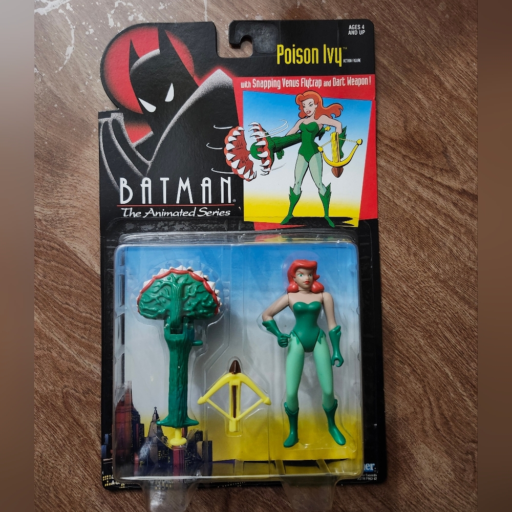 1993 Batman The Animated Series Poison Ivy Action Figure  Kenner